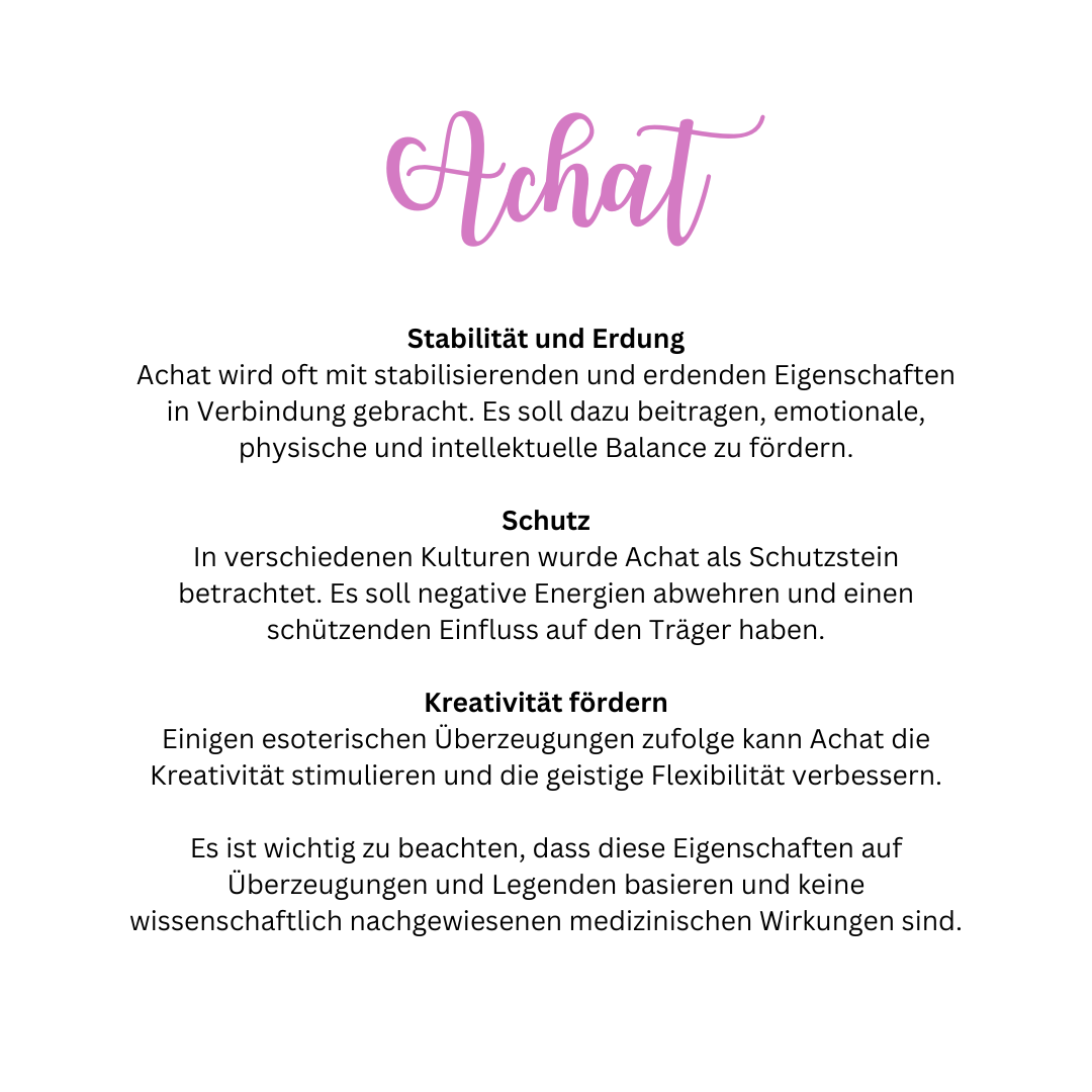 Bernsteinkette mit buntem Achat