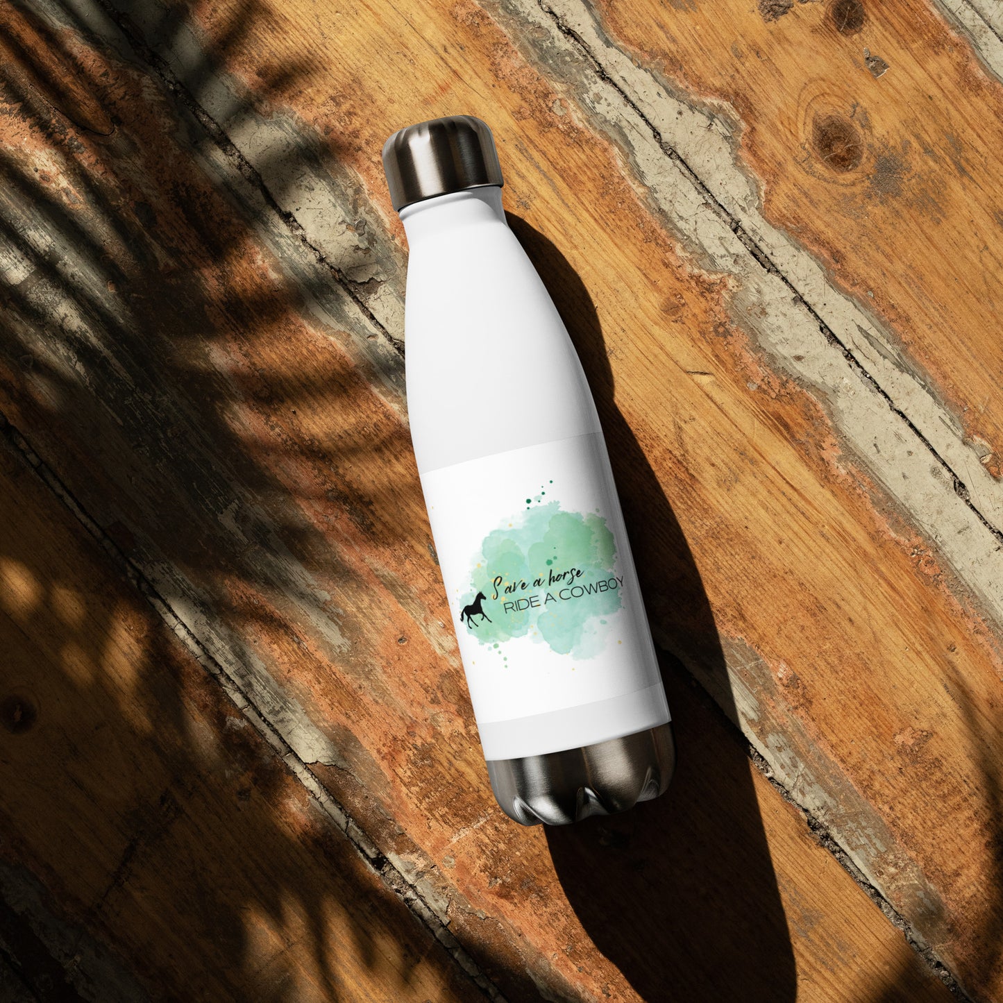 Edelstahl Trinkflasche - Cowgirl