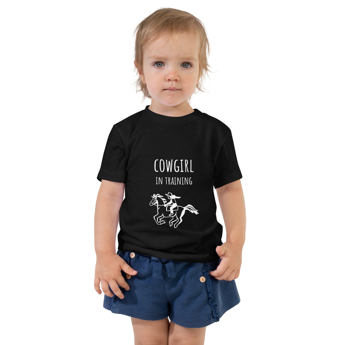 "COWGIRL IN TRAINING" T-Shirt Kleinkinder